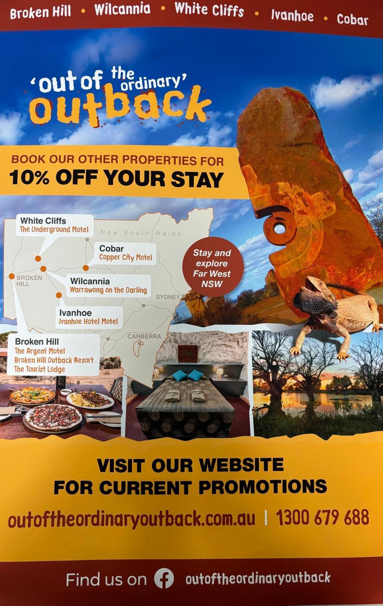 Broken Hill Tourist Lodge Екстериор снимка